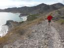 Hiking Ridge Trail at San Juanico